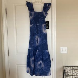 NWT Tuckernuck Teirs Tie Dye Dress